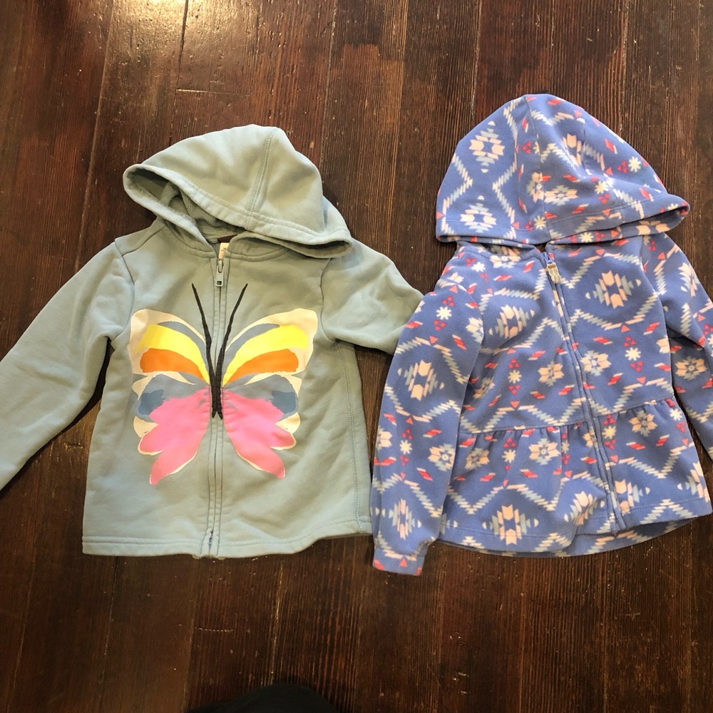 Tea Collection Zip Up Hoodie bundle